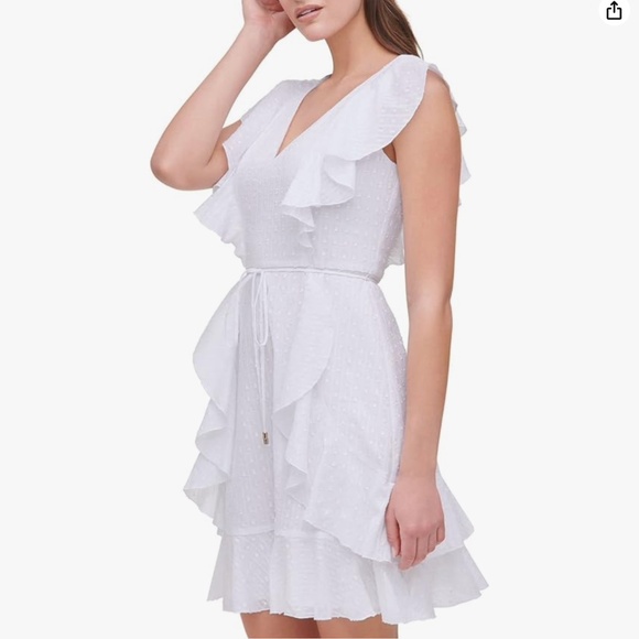 Tommy Hilfiger Dresses & Skirts - Tommy Hilfiger Cotton Flair-Dot Fit & Flare Dress